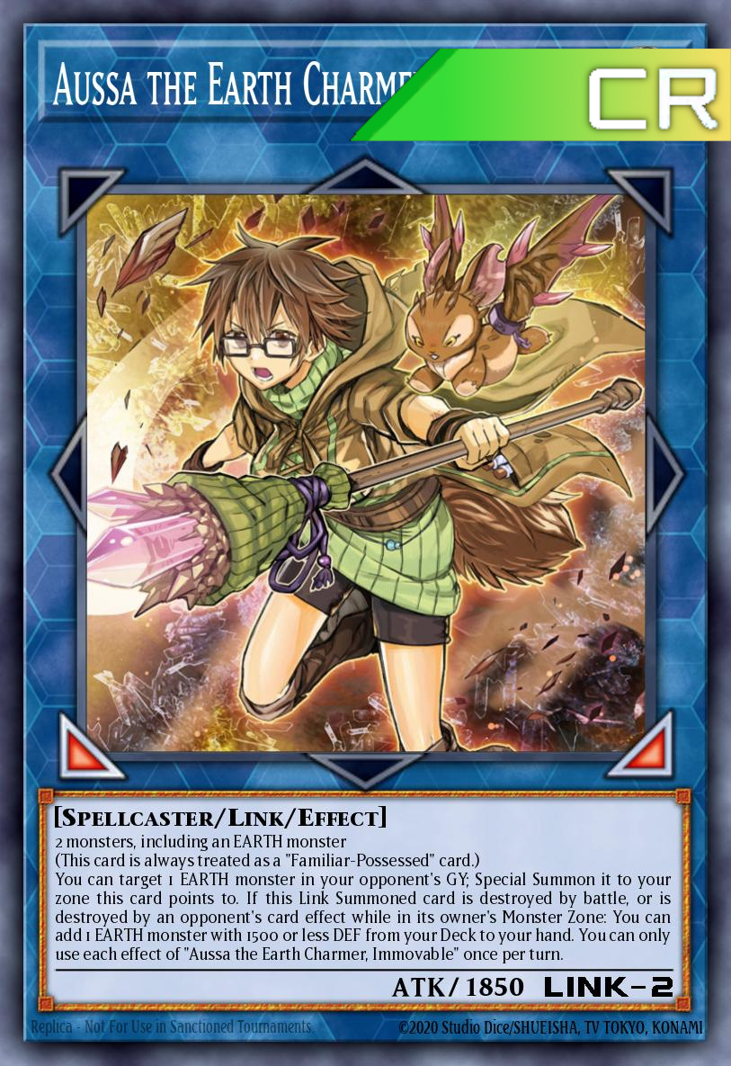 Aussa the Earth Charmer, Immovable - RA04-EN078 - 1st Edition - Collector's Rare