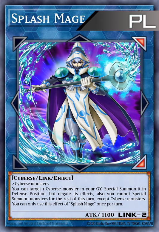 Splash Mage - RA04-EN080 - 1st Edition - Platinum Secret Rare