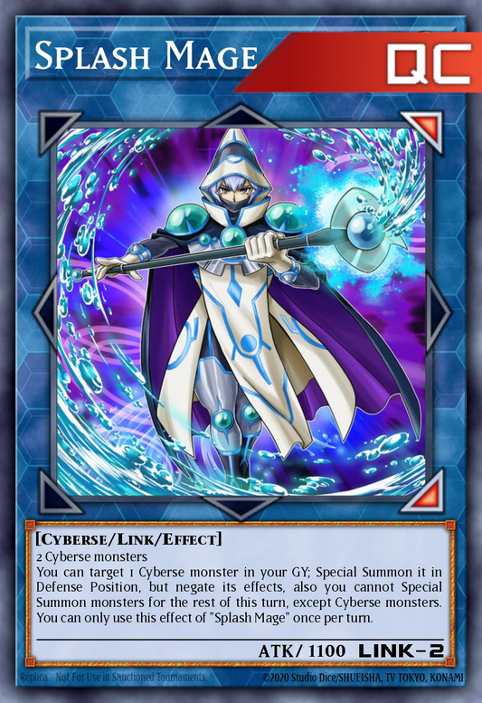 Splash Mage - RA04-EN080 - 1st Edition - Quarter Century Secret Rare