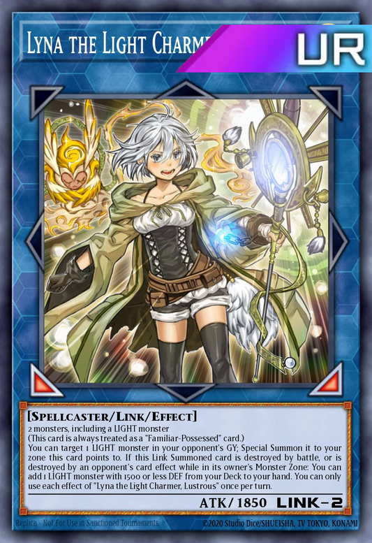 Lyna the Light Charmer, Lustrous - RA04-EN081 - 1st Edition - Ultra Rare