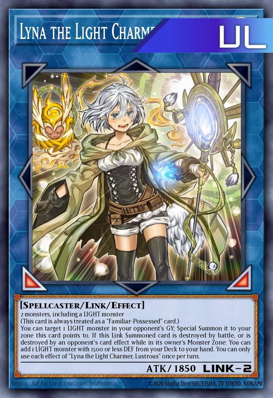 Lyna the Light Charmer, Lustrous - RA04-EN081 - 1st Edition - Ultimate Rare