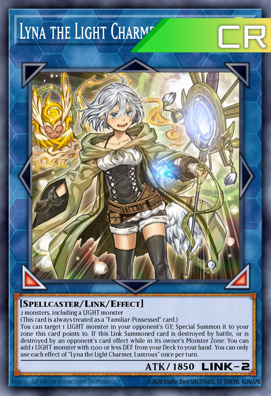Lyna the Light Charmer, Lustrous - RA04-EN081 - 1st Edition - Collector's Rare