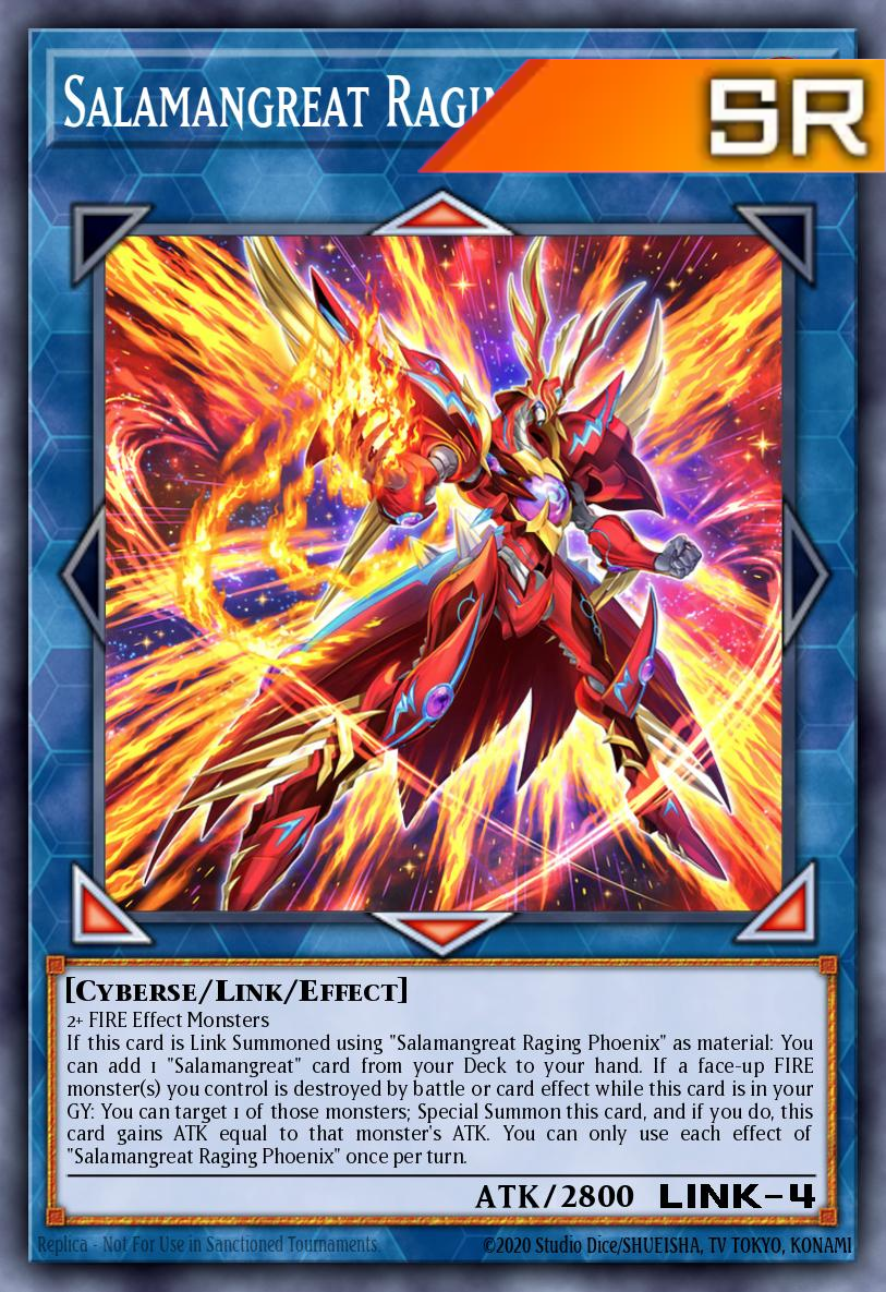 Salamangreat Raging Phoenix - RA04-EN083 - 1st Edition - Super Rare