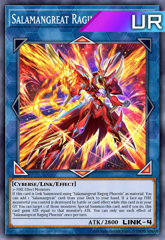 Salamangreat Raging Phoenix - RA04-EN083 - 1st Edition - Ultra Rare