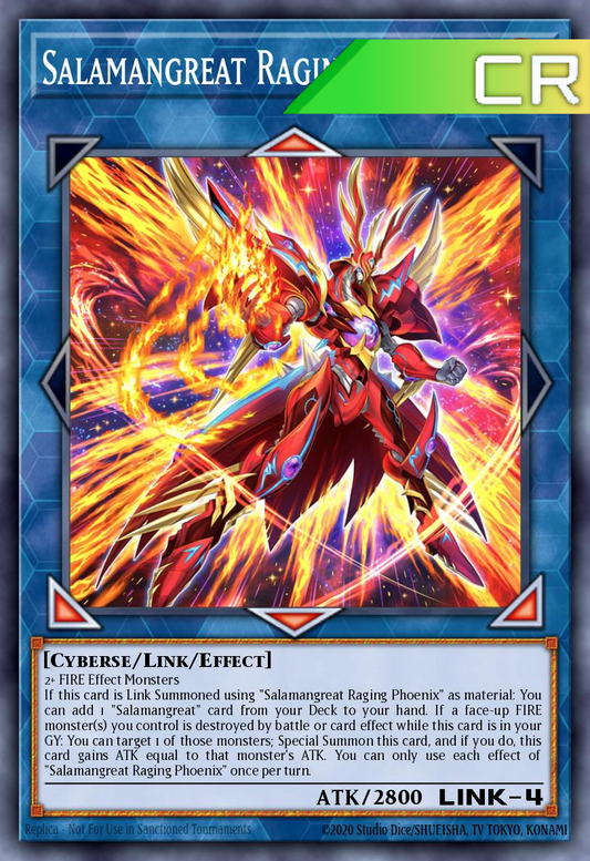 Salamangreat Raging Phoenix - RA04-EN083 - 1st Edition - Collector's Rare