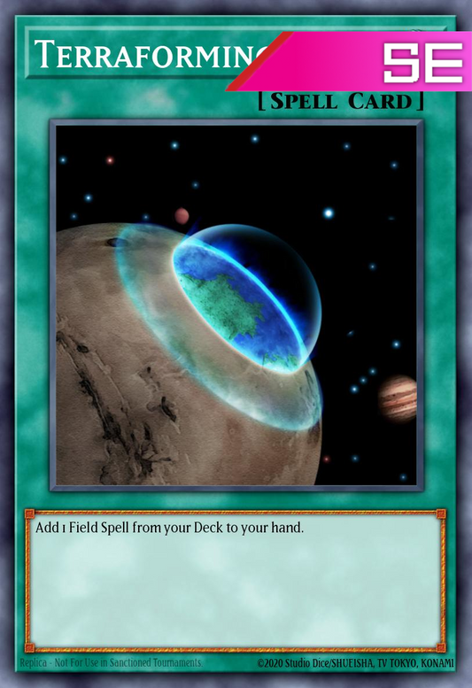 Terraforming - RA04-EN084 - 1st Edition - Secret Rare