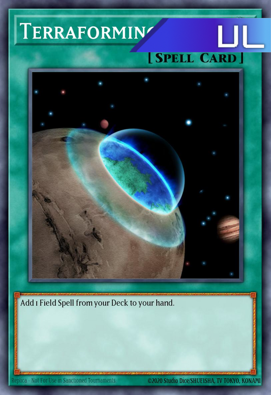 Terraforming - RA04-EN084 - 1st Edition - Ultimate Rare
