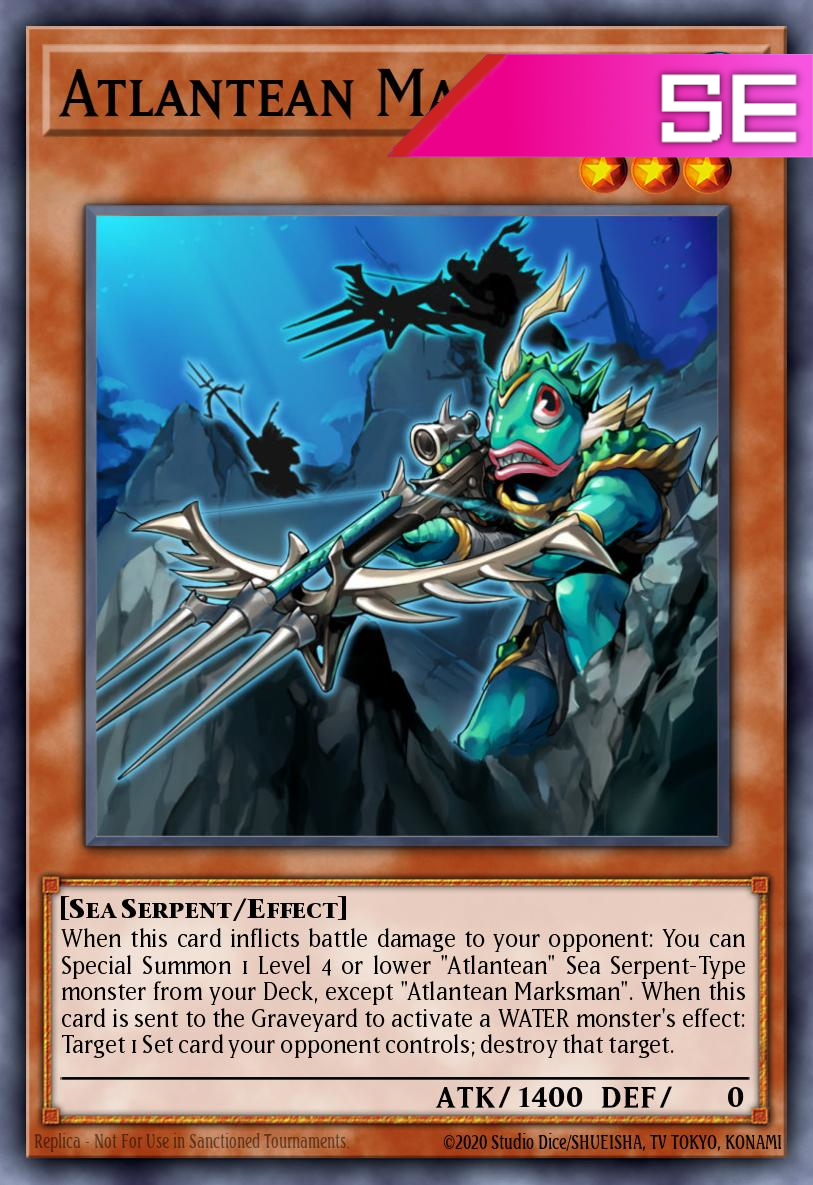 Atlantean Marksman - RA04-EN009 - 1st Edition - Secret Rare