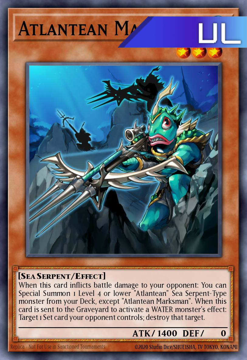 Atlantean Marksman - RA04-EN009 - 1st Edition - Ultimate Rare