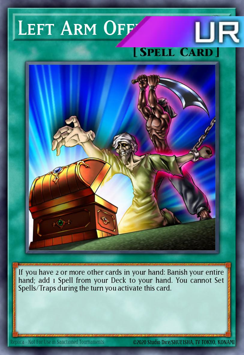 Left Arm Offering - RA04-EN086 - 1st Edition - Ultra Rare