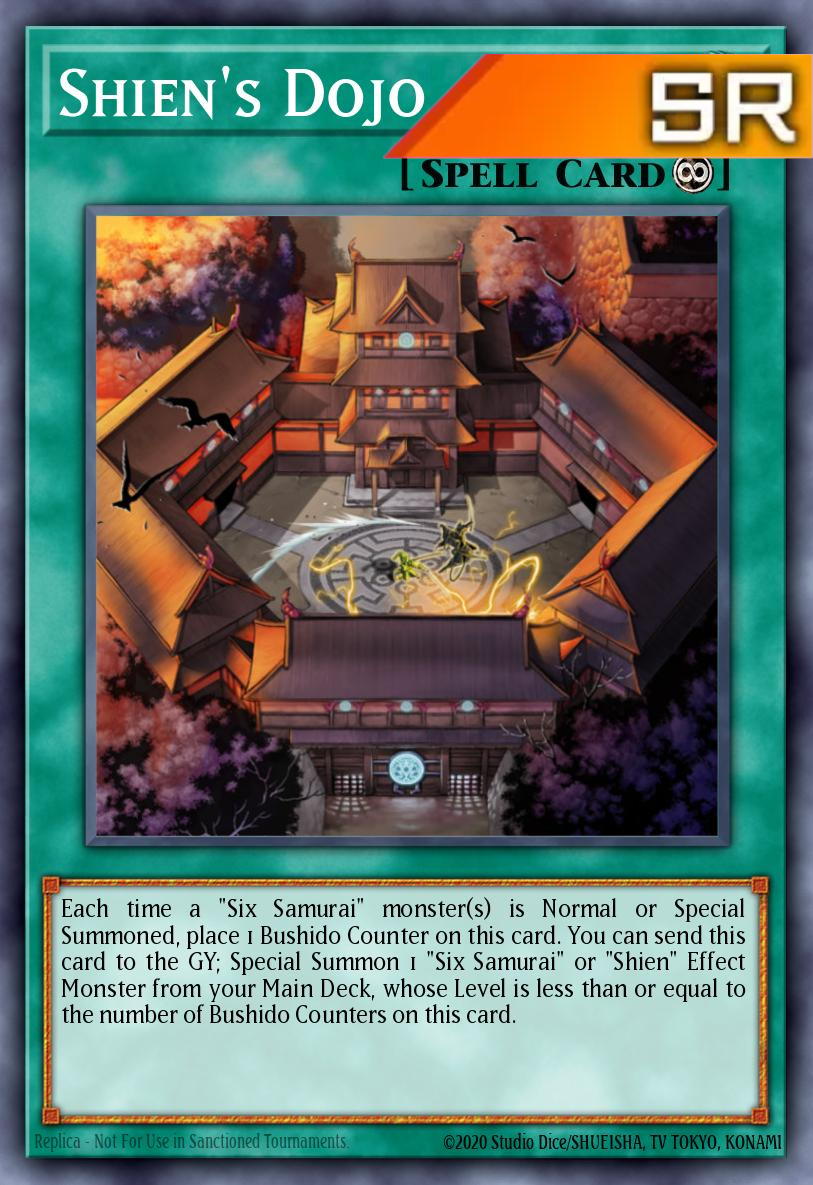 Shien’s Dojo - RA04-EN088 - 1st Edition - Super Rare