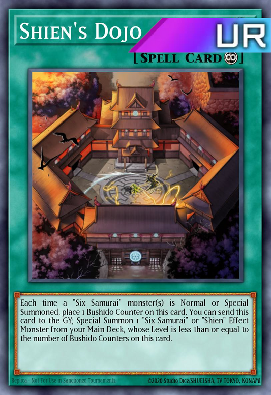 Shien’s Dojo - RA04-EN088 - 1st Edition - Ultra Rare