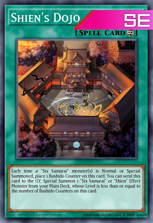 Shien’s Dojo - RA04-EN088 - 1st Edition - Secret Rare