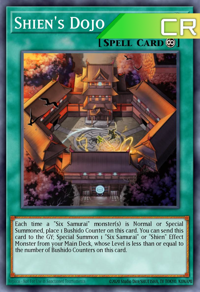 Shien’s Dojo - RA04-EN088 - 1st Edition - Collector's Rare