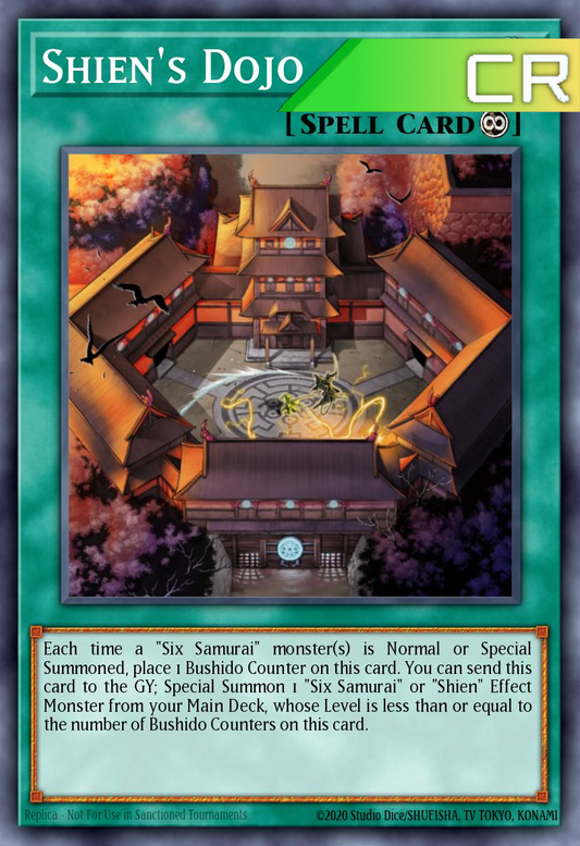 Shien’s Dojo - RA04-EN088 - 1st Edition - Collector's Rare