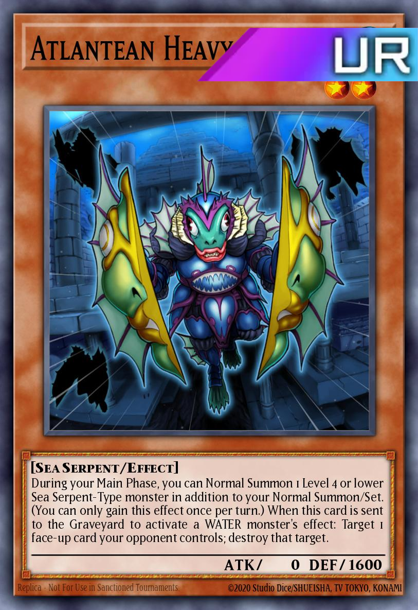 Atlantean Heavy Infantry - RA04-EN010 - 1st Edition - Ultra Rare