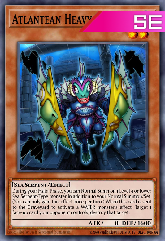 Atlantean Heavy Infantry - RA04-EN010 - 1st Edition - Secret Rare