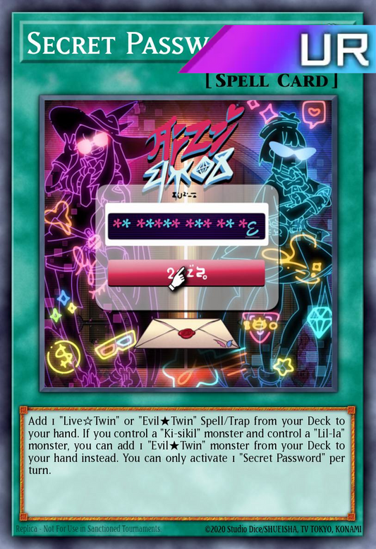 Secret Password - RA04-EN095 - 1st Edition - Ultra Rare