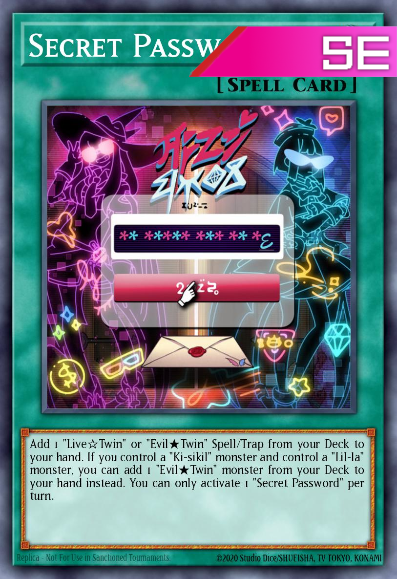 Secret Password - RA04-EN095 - 1st Edition - Secret Rare