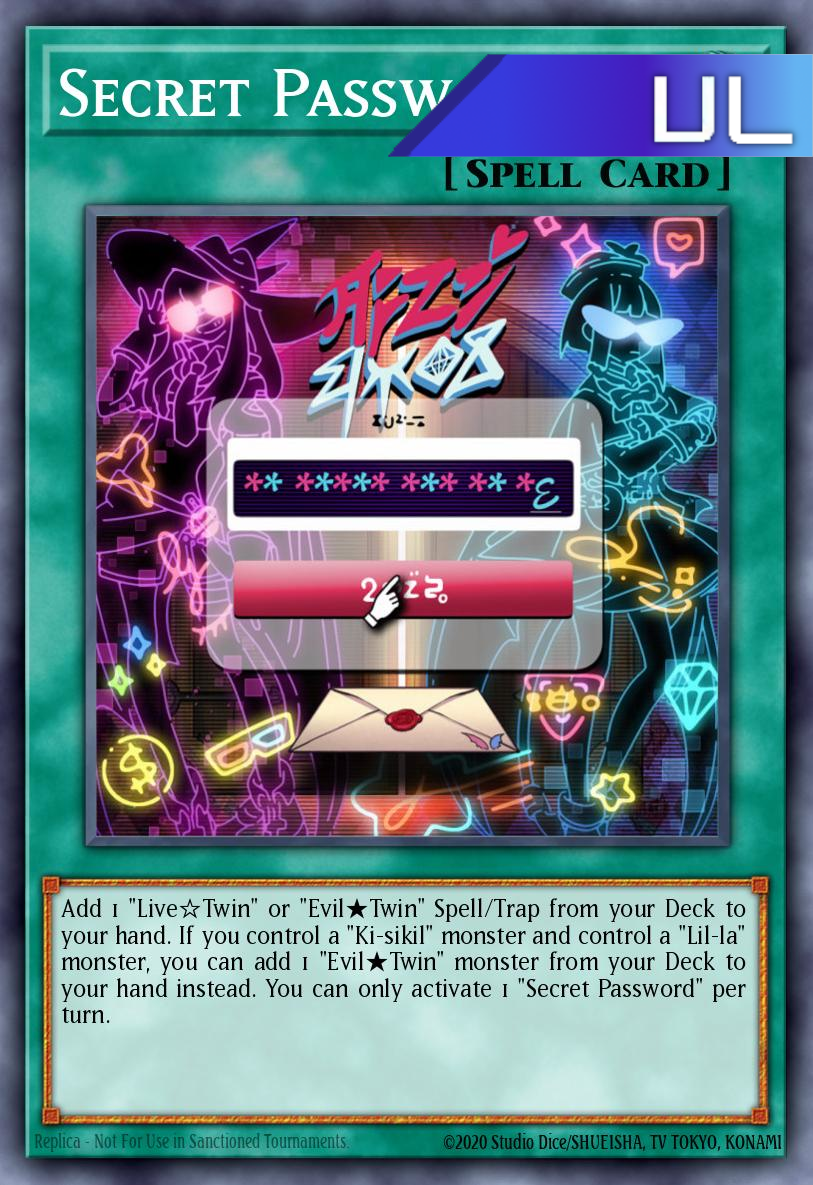Secret Password - RA04-EN095 - 1st Edition - Ultimate Rare