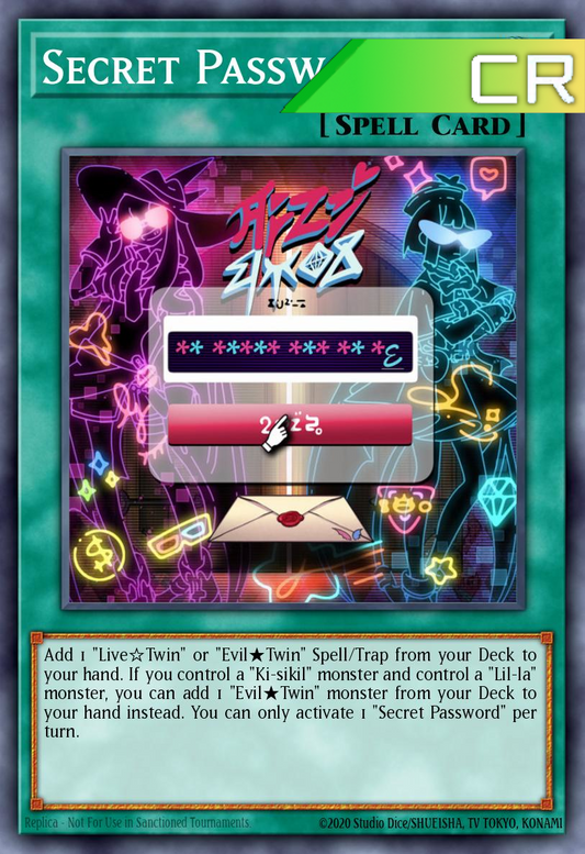 Secret Password - RA04-EN095 - 1st Edition - Collector's Rare