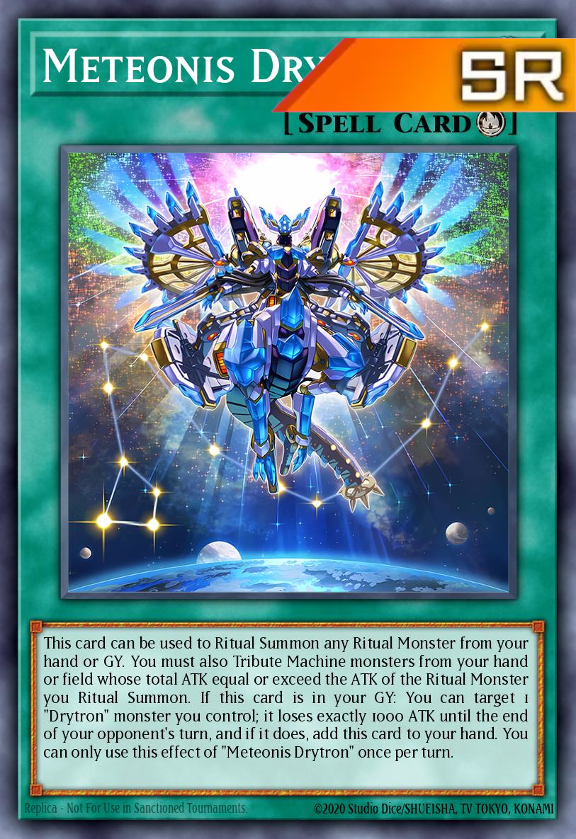 Meteonis Drytron - RA04-EN096 - 1st Edition - Super Rare