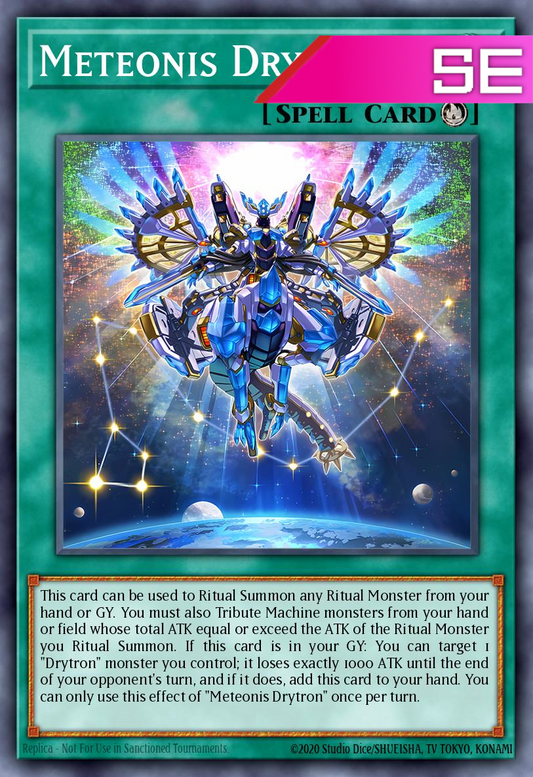Meteonis Drytron - RA04-EN096 - 1st Edition - Secret Rare