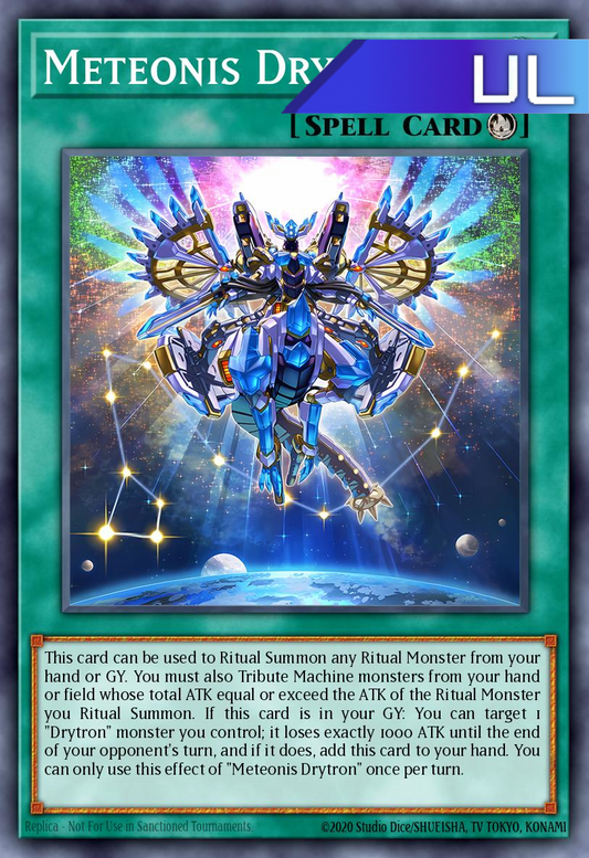 Meteonis Drytron - RA04-EN096 - 1st Edition - Ultimate Rare