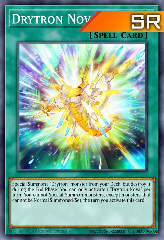 Drytron Nova - RA04-EN097 - 1st Edition - Super Rare