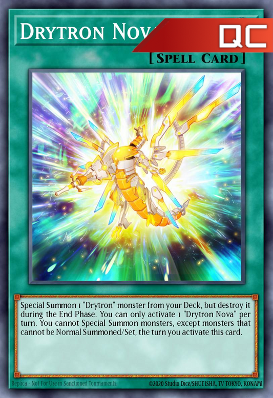Drytron Nova - RA04-EN097 - 1st Edition - Quarter Century Secret Rare