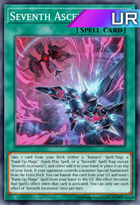 Seventh Ascension - RA04-EN098 - 1st Edition - Ultra Rare
