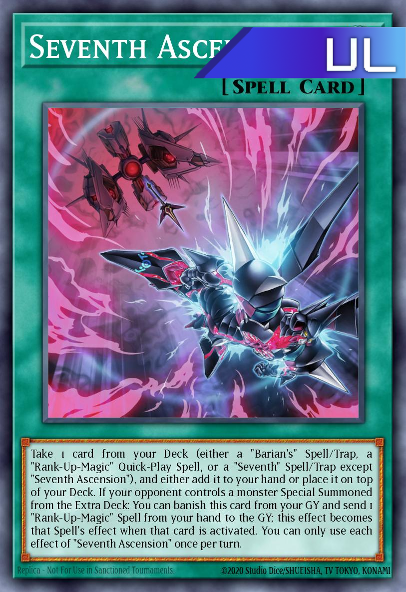 Seventh Ascension - RA04-EN098 - 1st Edition - Ultimate Rare