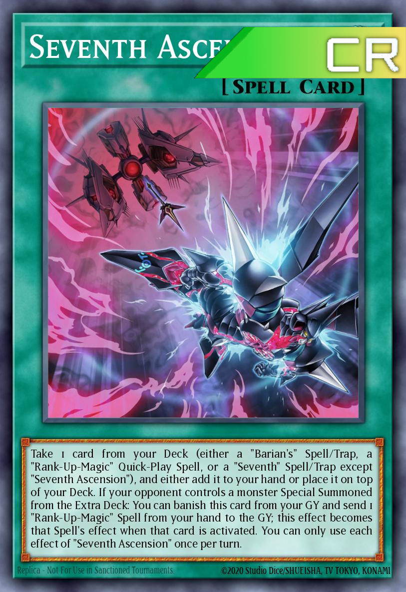 Seventh Ascension - RA04-EN098 - 1st Edition - Collector's Rare
