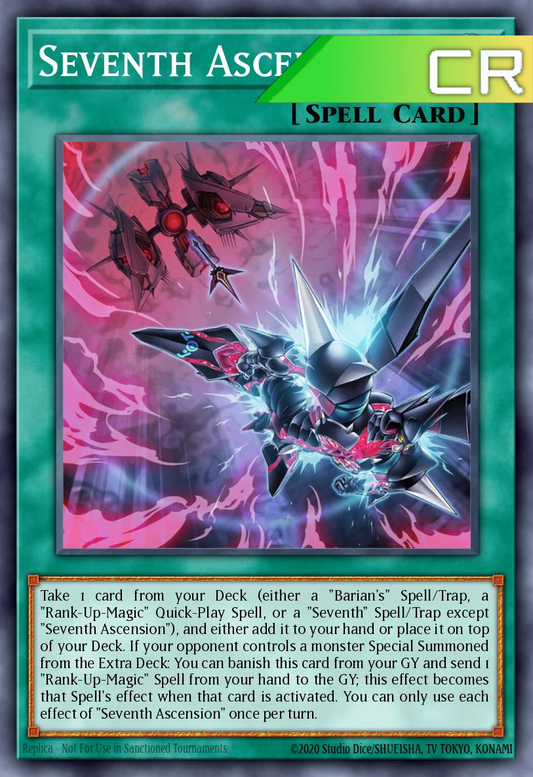 Seventh Ascension - RA04-EN098 - 1st Edition - Collector's Rare