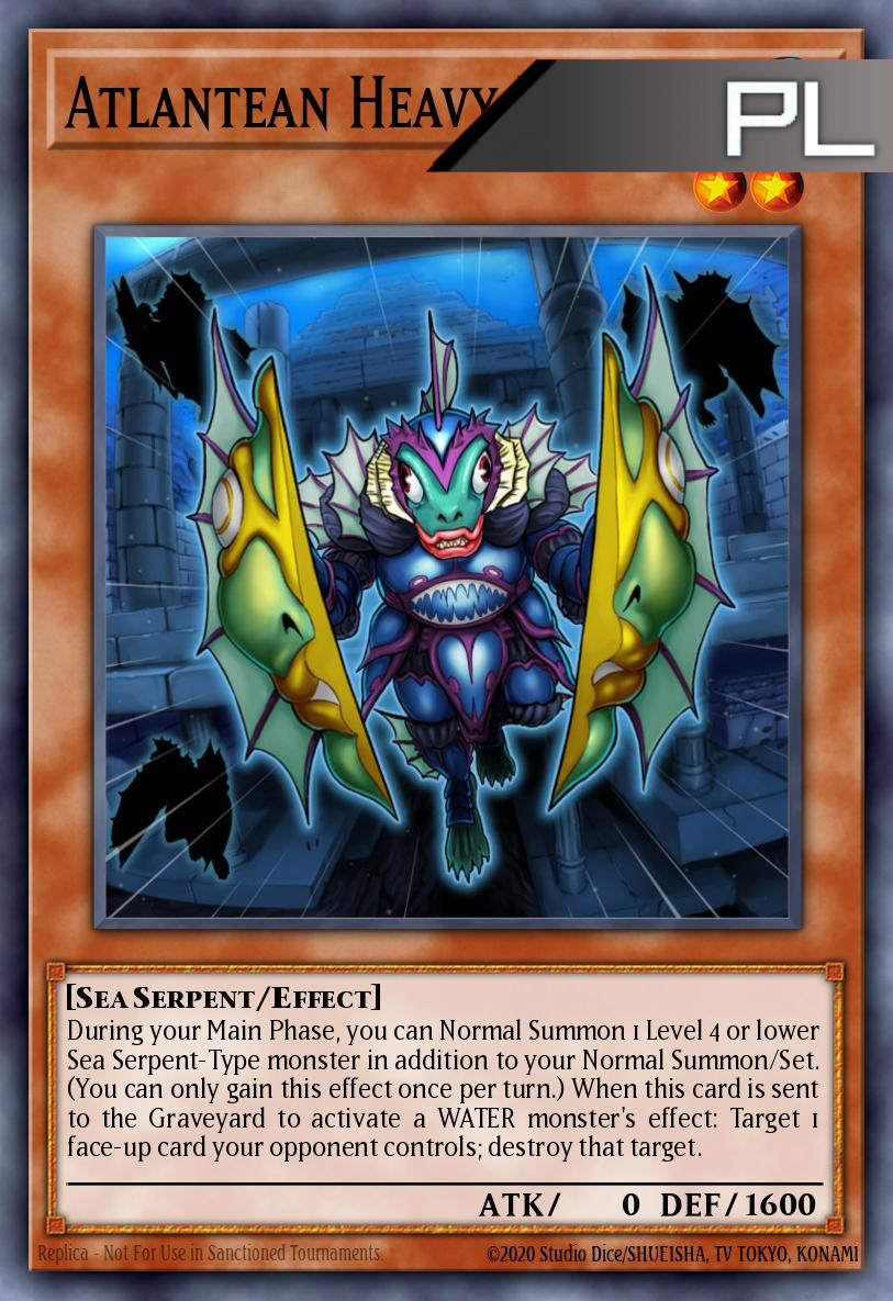 Atlantean Heavy Infantry - RA04-EN010 - 1st Edition - Platinum Secret Rare