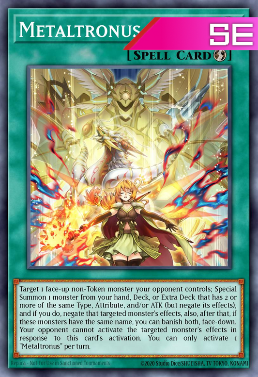 Metaltronus - RA04-EN100 - 1st Edition - Secret Rare