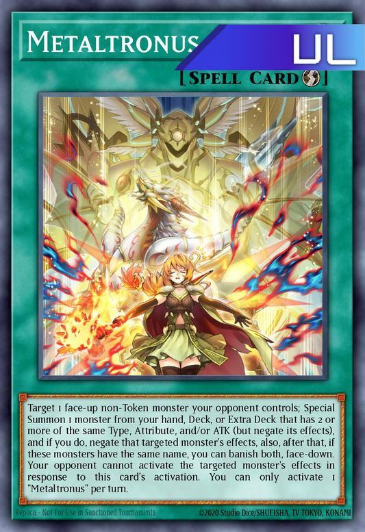 Metaltronus - RA04-EN100 - 1st Edition - Ultimate Rare