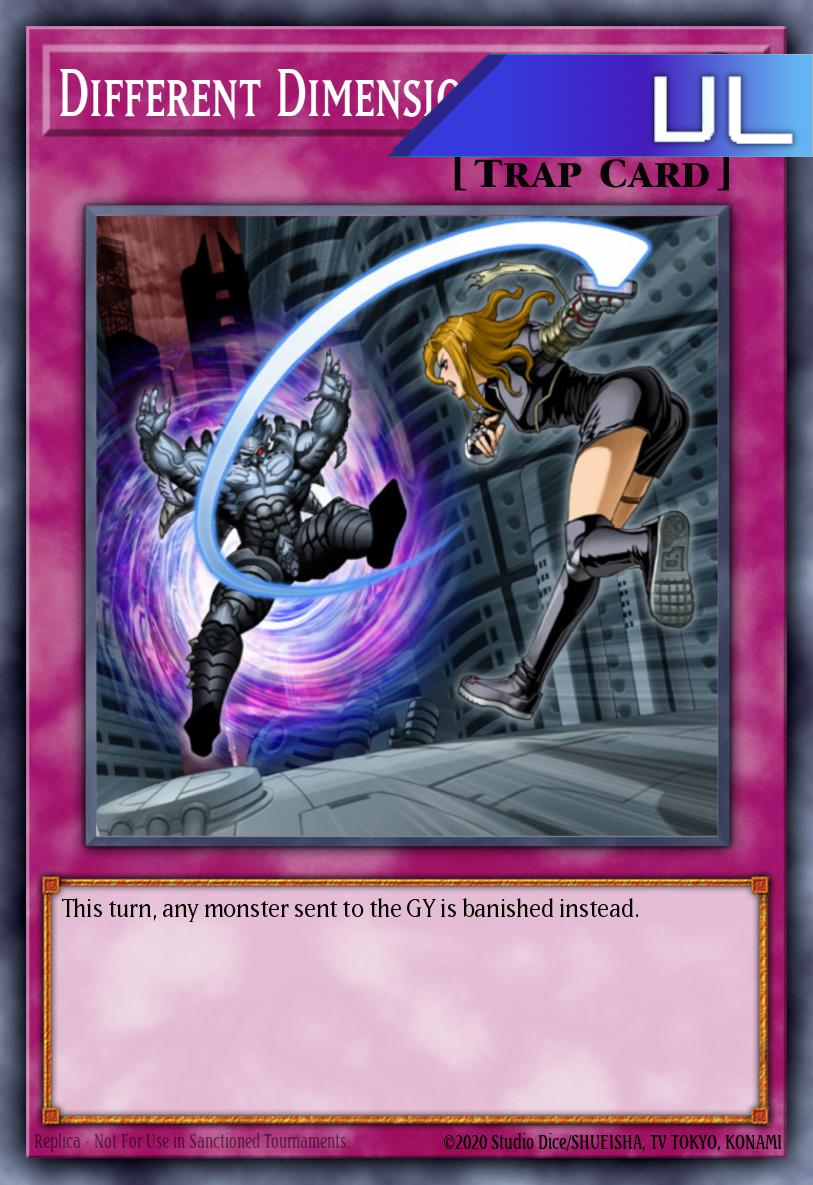 Different Dimension Ground - RA04-EN101 - 1st Edition - Ultimate Rare