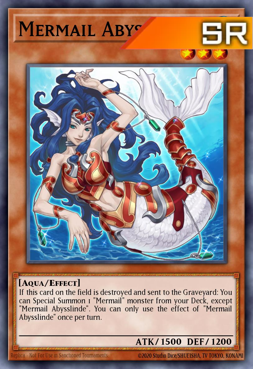 Mermail Abysslinde - RA04-EN011 - 1st Edition - Super Rare