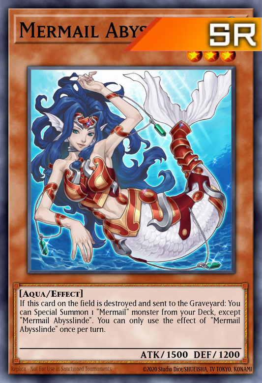 Mermail Abysslinde - RA04-EN011 - 1st Edition - Super Rare