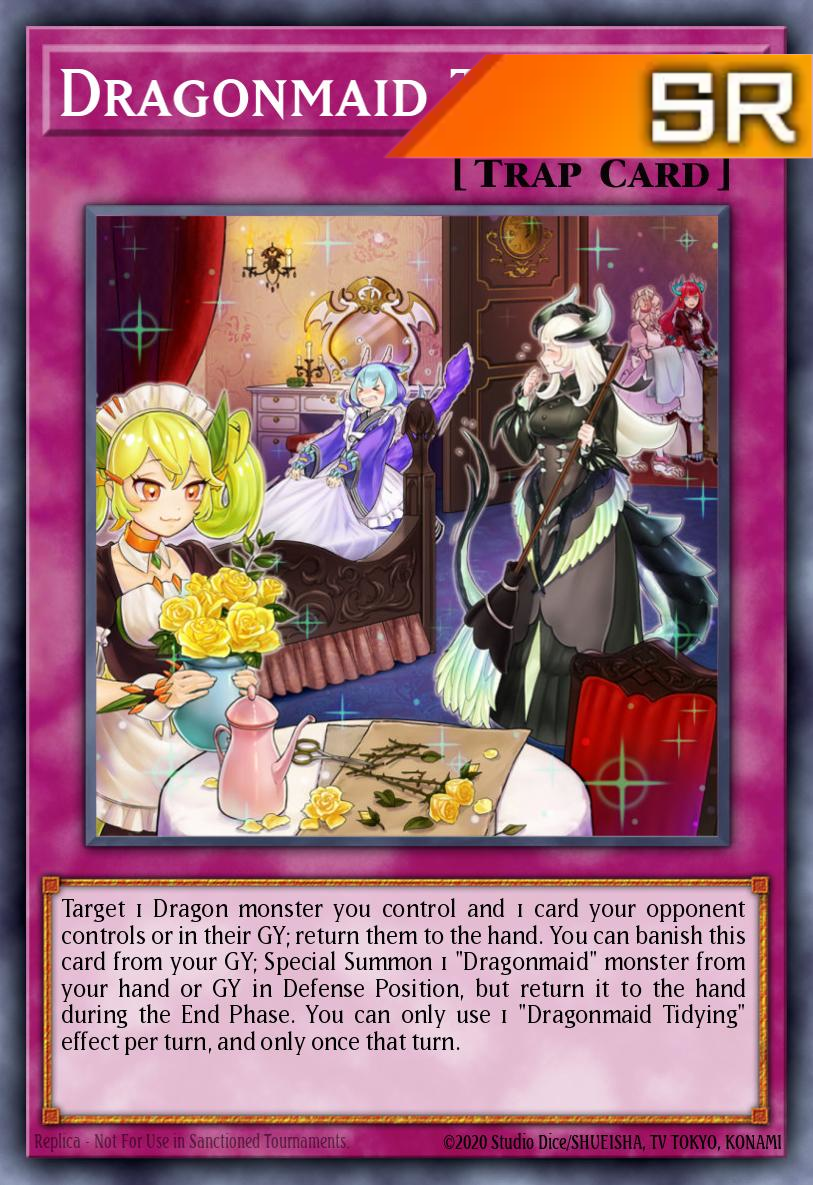 Dragonmaid Tidying - RA04-EN102 - 1st Edition - Super Rare