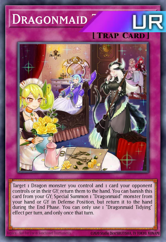 Dragonmaid Tidying - RA04-EN102 - 1st Edition - Ultra Rare