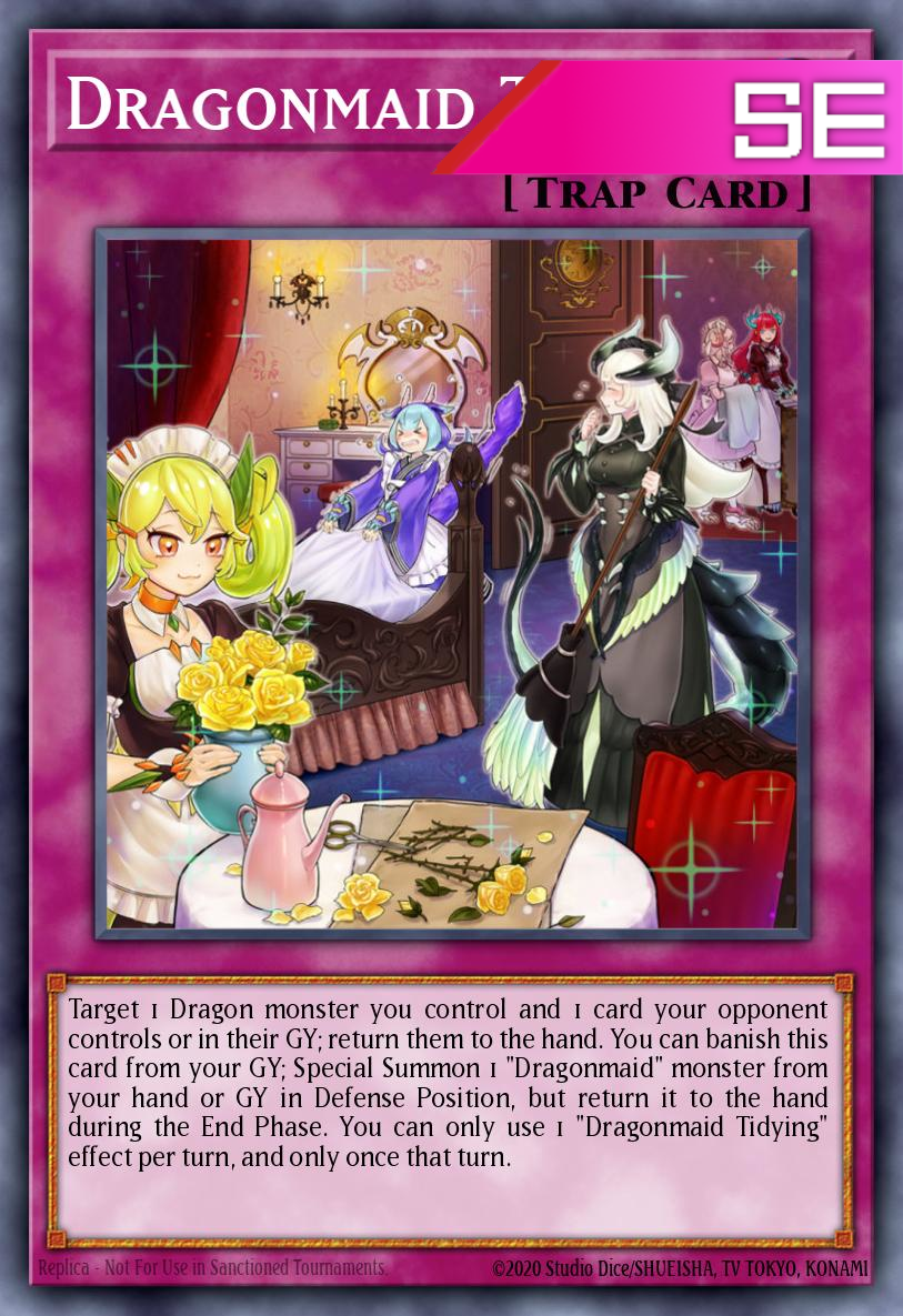 Dragonmaid Tidying - RA04-EN102 - 1st Edition - Secret Rare