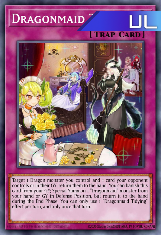 Dragonmaid Tidying - RA04-EN102 - 1st Edition - Ultimate Rare