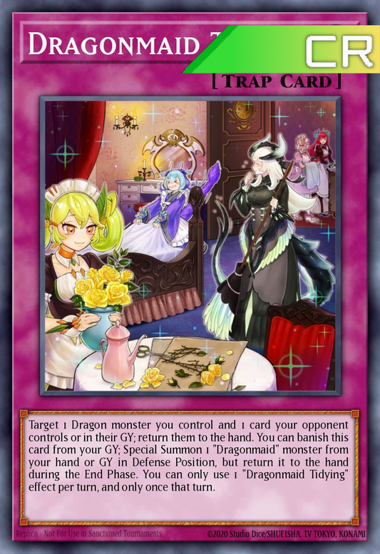 Dragonmaid Tidying - RA04-EN102 - 1st Edition - Collector's Rare