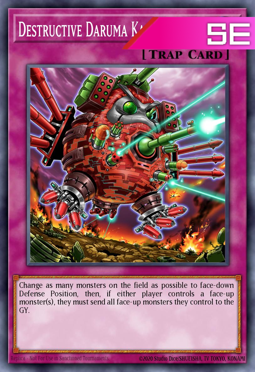 Destructive Daruma Karma Cannon - RA04-EN103 - 1st Edition - Secret Rare