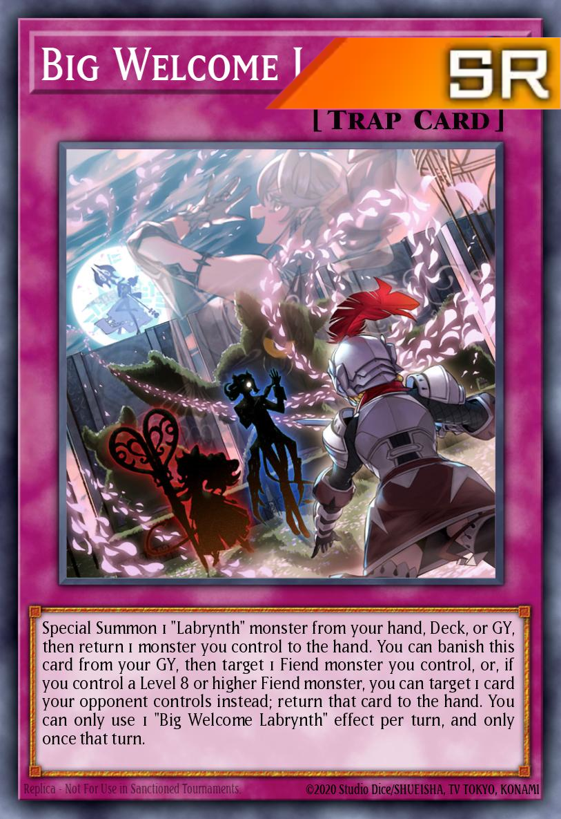 Big Welcome Labrynth - RA04-EN104 - 1st Edition - Super Rare