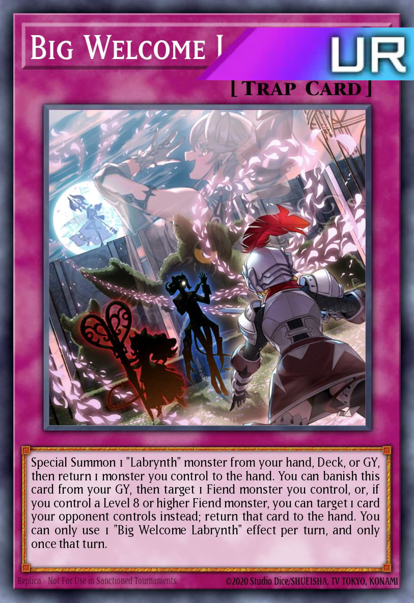 Big Welcome Labrynth - RA04-EN104 - 1st Edition - Ultra Rare