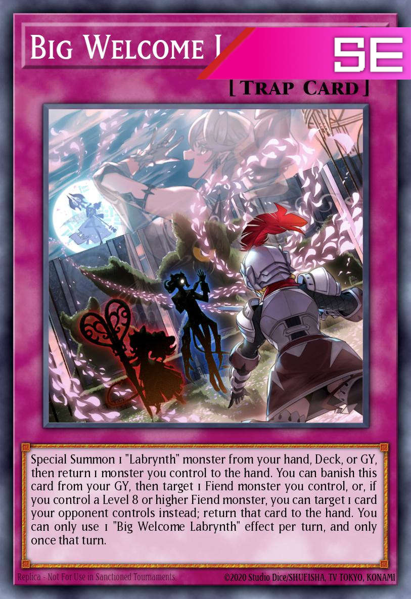 Big Welcome Labrynth - RA04-EN104 - 1st Edition - Secret Rare