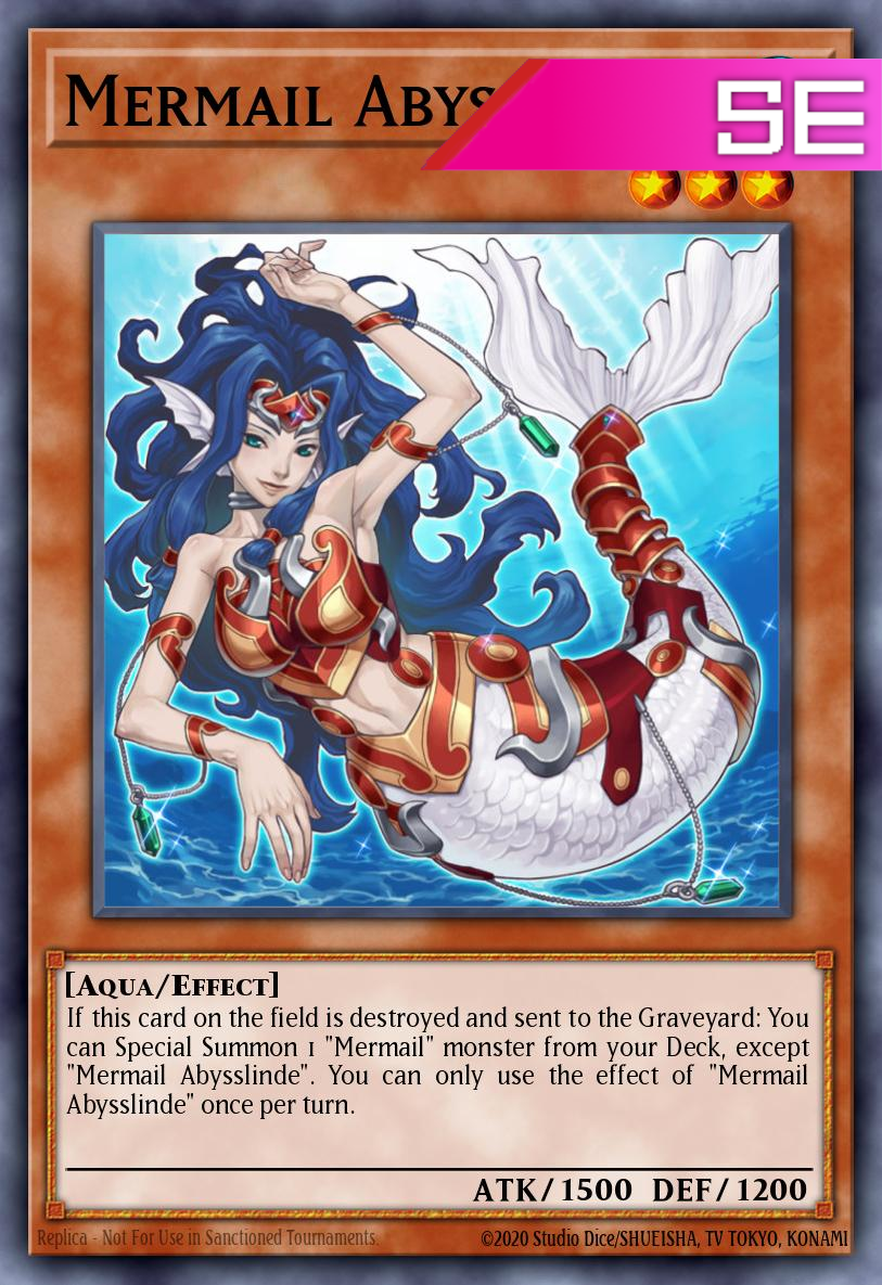 Mermail Abysslinde - RA04-EN011 - 1st Edition - Secret Rare